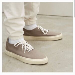 Everlane The Forever Sneaker clay gray Canvas Unisex Women’s 8 Men’s 6